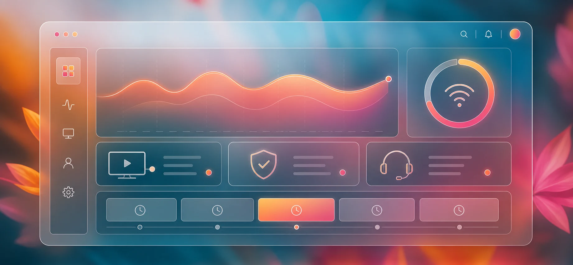 Inline IPTV quality and support dashboard